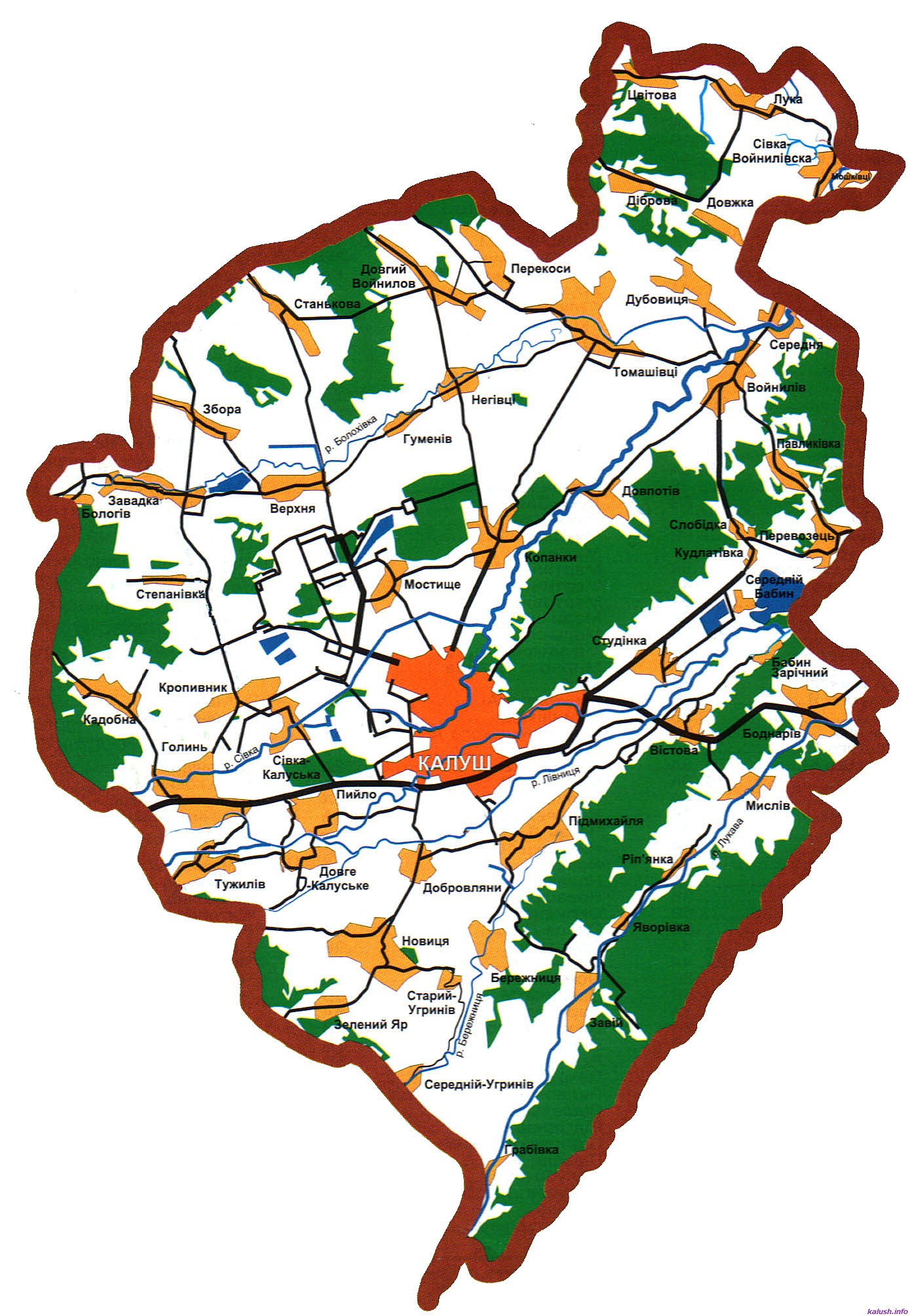 Карта куток фото
